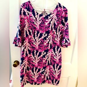 Lilly Pulitzer coral dress